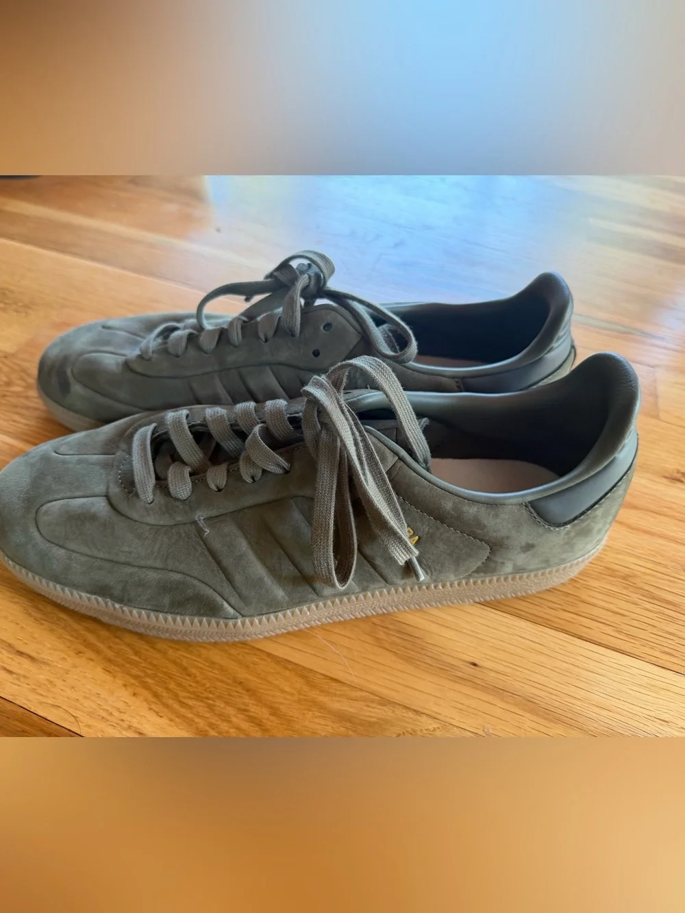 Men's Adidas Leather Samba Sneakers